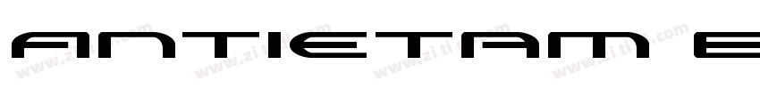 Antietam Extra Expan字体转换